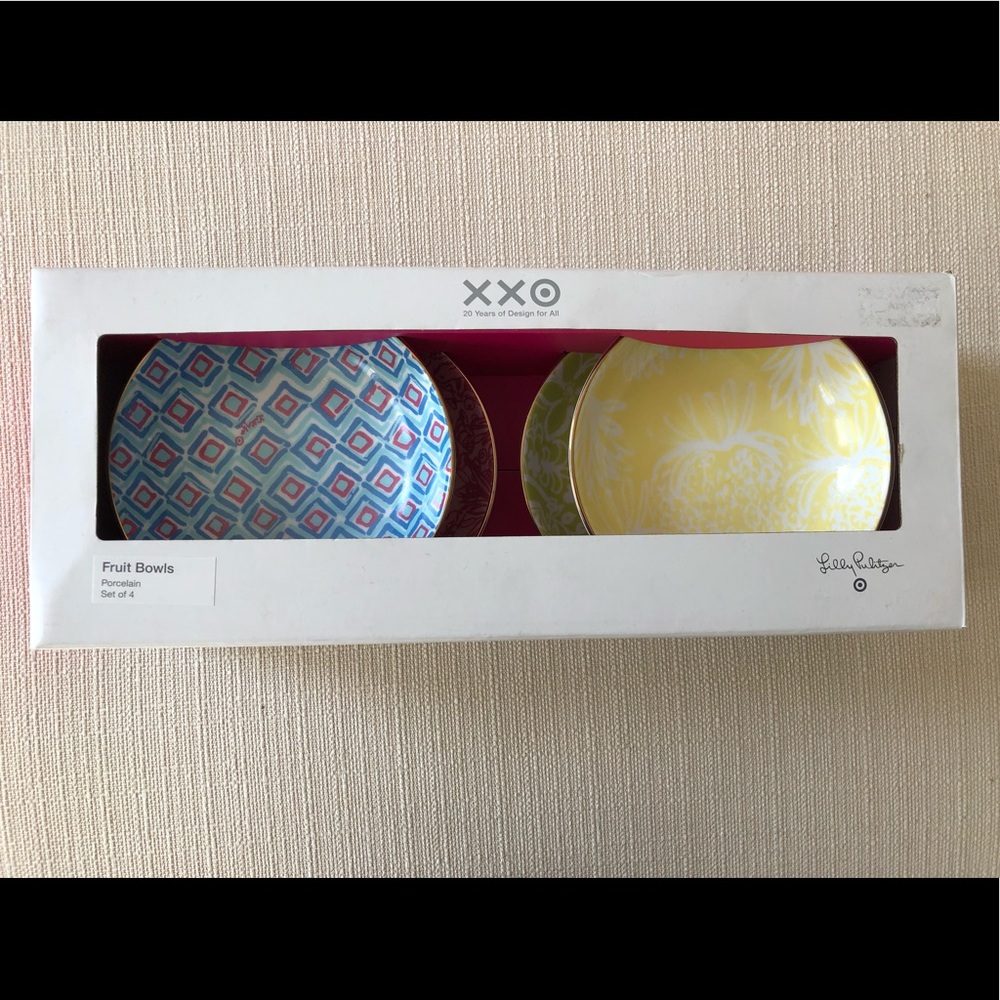 NEW Lilly Pulitzer for Target juice bowls